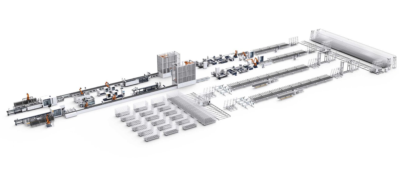 LeadCNC automated aluminum production line